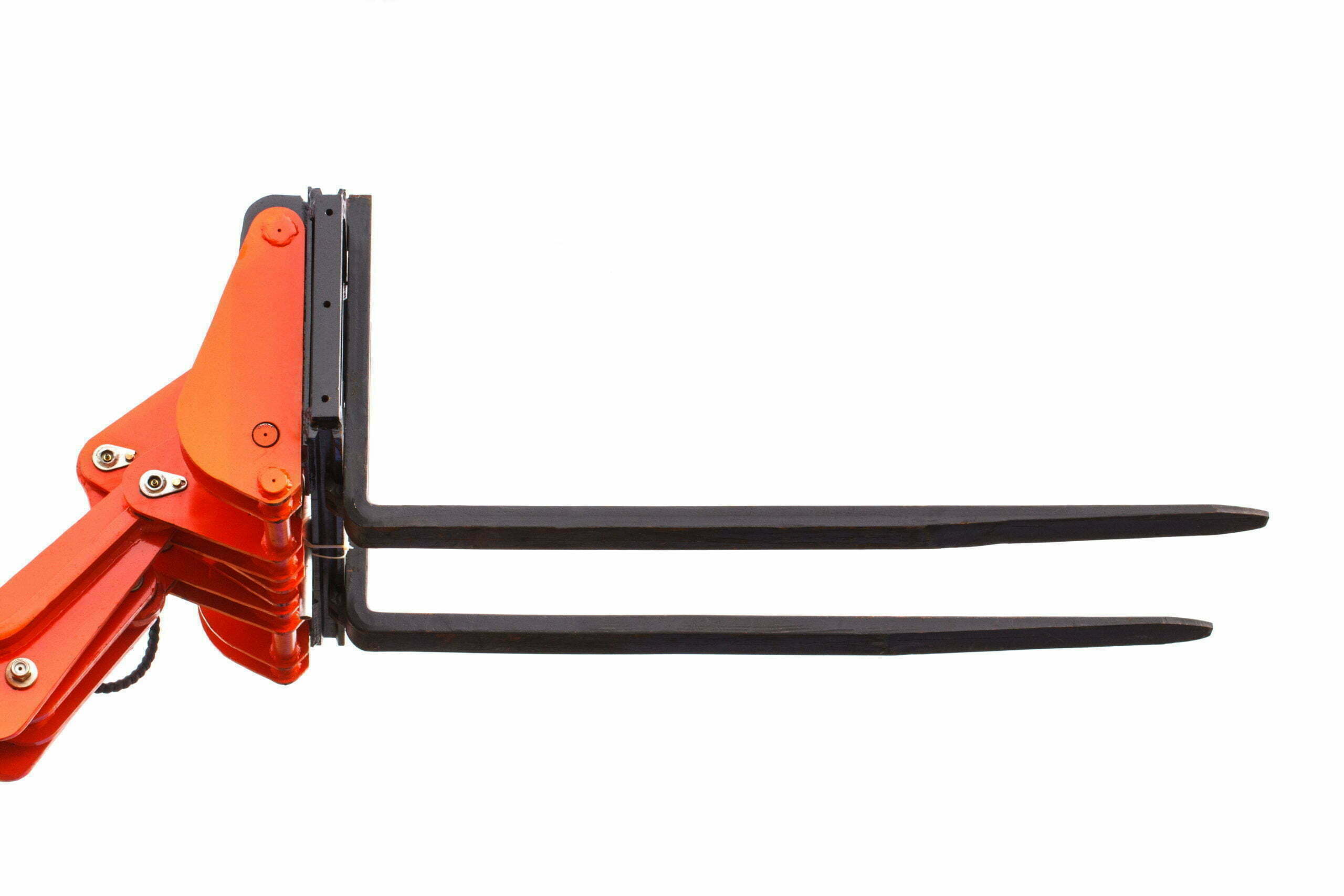a black and orange metal tool